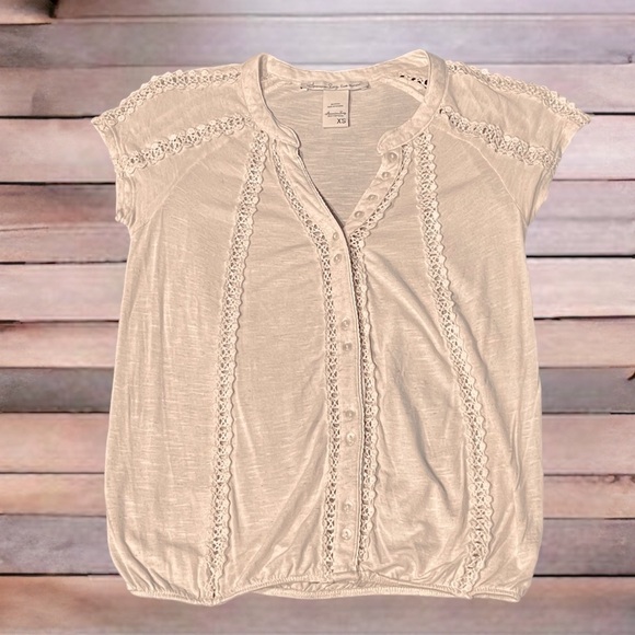 American Rag Tops - American Rag peasant blouse